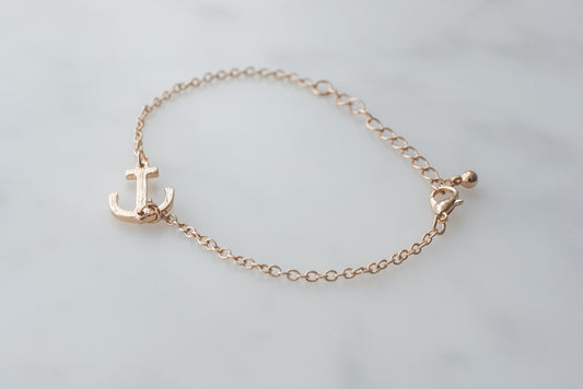 Anchor Charm Bracelet